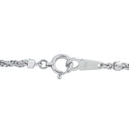 Platinum 0.48ct Diamond and Tanzanite Pendant