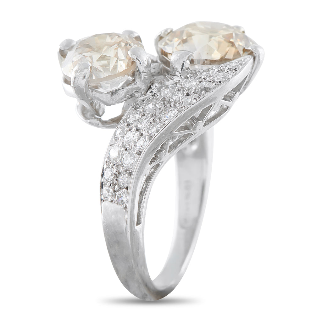 Platinum 5.55ct Diamond Ring