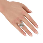 Platinum 5.55ct Diamond Ring