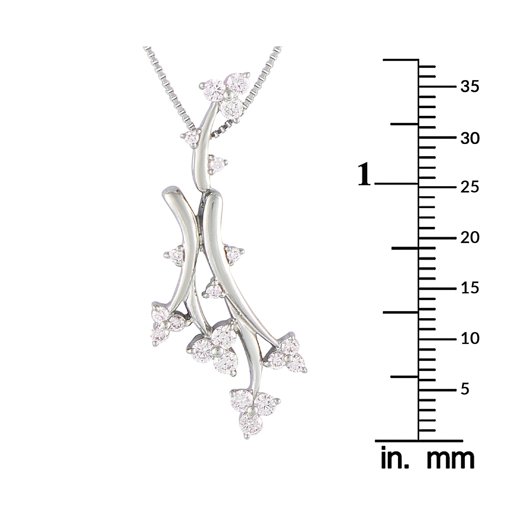 Exclusive Platinum 0.55ct Pink Diamond Necklace