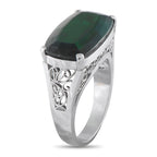 Platinum 7.45ct Tourmaline Ring