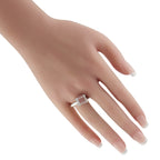Louis Vuitton18K White Gold Rose Quartz Ring