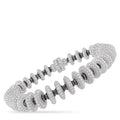 Lugano 18K White Gold 22.5ct Diamond Bracelet
