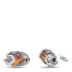 Magerit 18K White Gold Diamond Devil Cufflinks NG10-061926