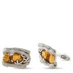 Magerit 18K Yellow and White Gold Tiger Cufflinks MG11-061926