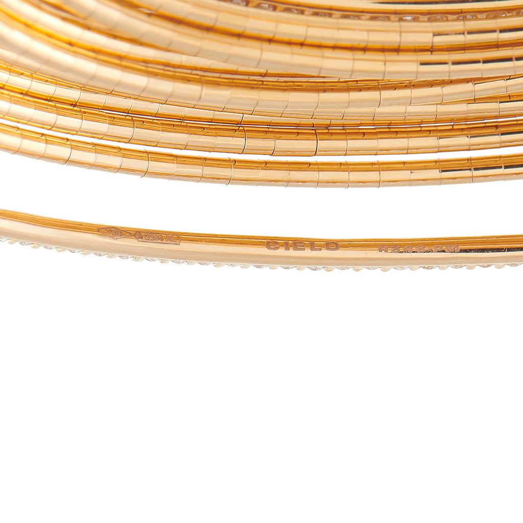 Mattia Cielo18K Rose Gold 1.25ct Diamond Bracelet