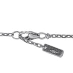 Messika 18K White Gold Black Diamond Snake Pendant