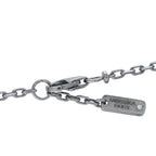 Messika 18K White Gold Black Diamond Snake Pendant