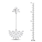 Messika 18K White Gold 11.5ct Diamond Dangle Earrings