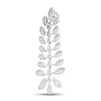 Messika 18K White Gold 7.88ct Diamond Dangle Earrings