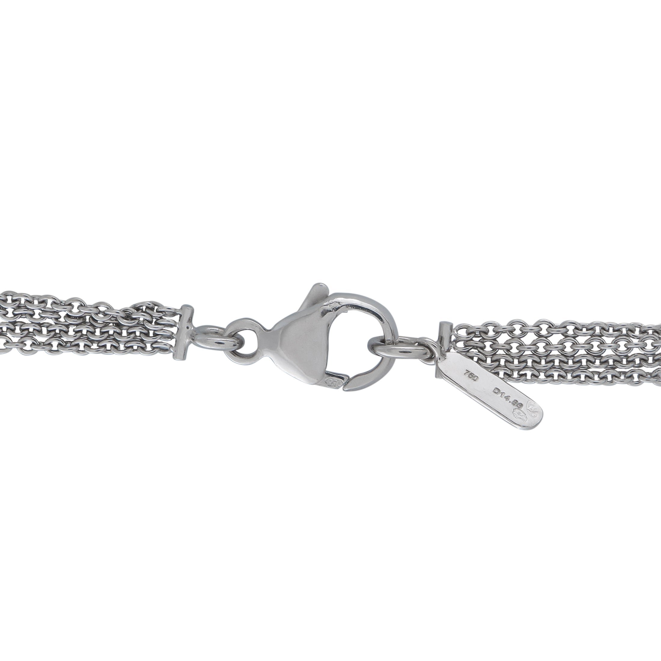 Messika 18K White Gold 14.86ct Diamond Pendant