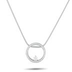 Movado18K White Gold 0.50ct Diamond Pendant Necklace MV02-080825 – This Movado necklace possesses a stylish sense of simplici