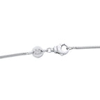 Movado 18K White Gold 0.50ct Diamond Pendant Necklace