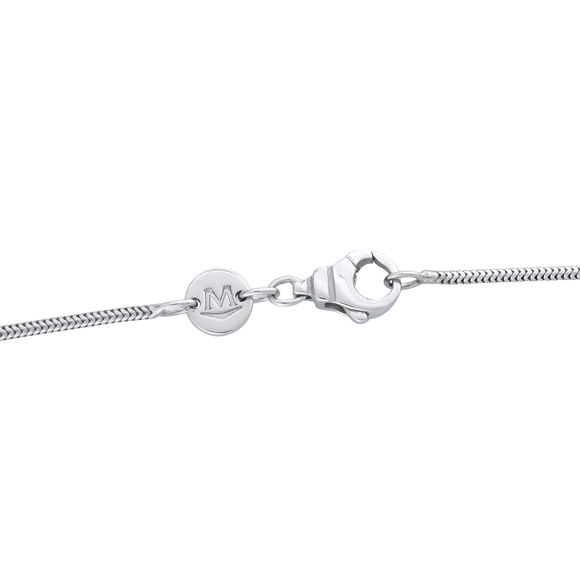 Movado 18K White Gold 0.50ct Diamond Pendant