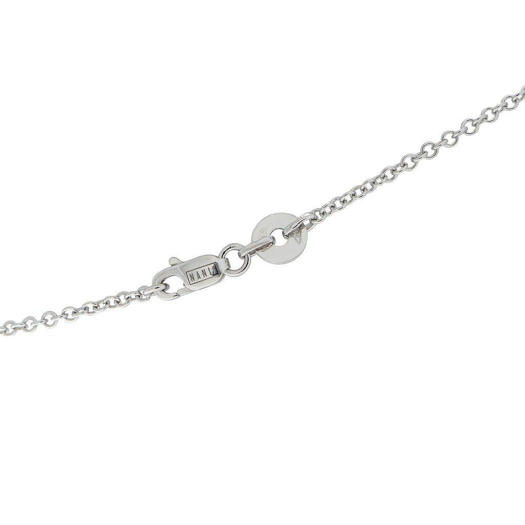 Nanis 18K White Gold 0.65ct Diamond Necklace