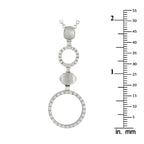 Nanis 18K White Gold 0.65ct Diamond Necklace