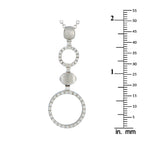 Nanis 18K White Gold 0.65ct Diamond Necklace