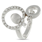 Nanis 18K White Gold 0.45ct Diamond Ring