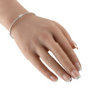 Exclusive 14K White Gold 1.0ct Diamond Bangle