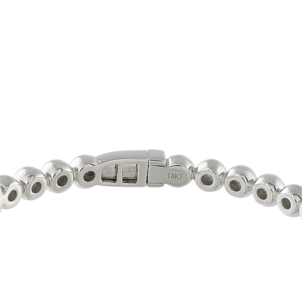 Exclusive 14K White Gold 2.10ct Diamond Bracelet