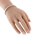 Exclusive 18K White Gold 5.90ct Diamond Bracelet
