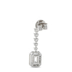 Exclusive 18K White Gold 2.0ct Diamond Drop Earrings