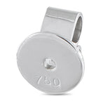 Exclusive 18K White Gold 0.85ct Diamond Butterfly Earrings