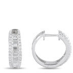 Exclusive 18K White Gold 1.60ct Diamond Earrings