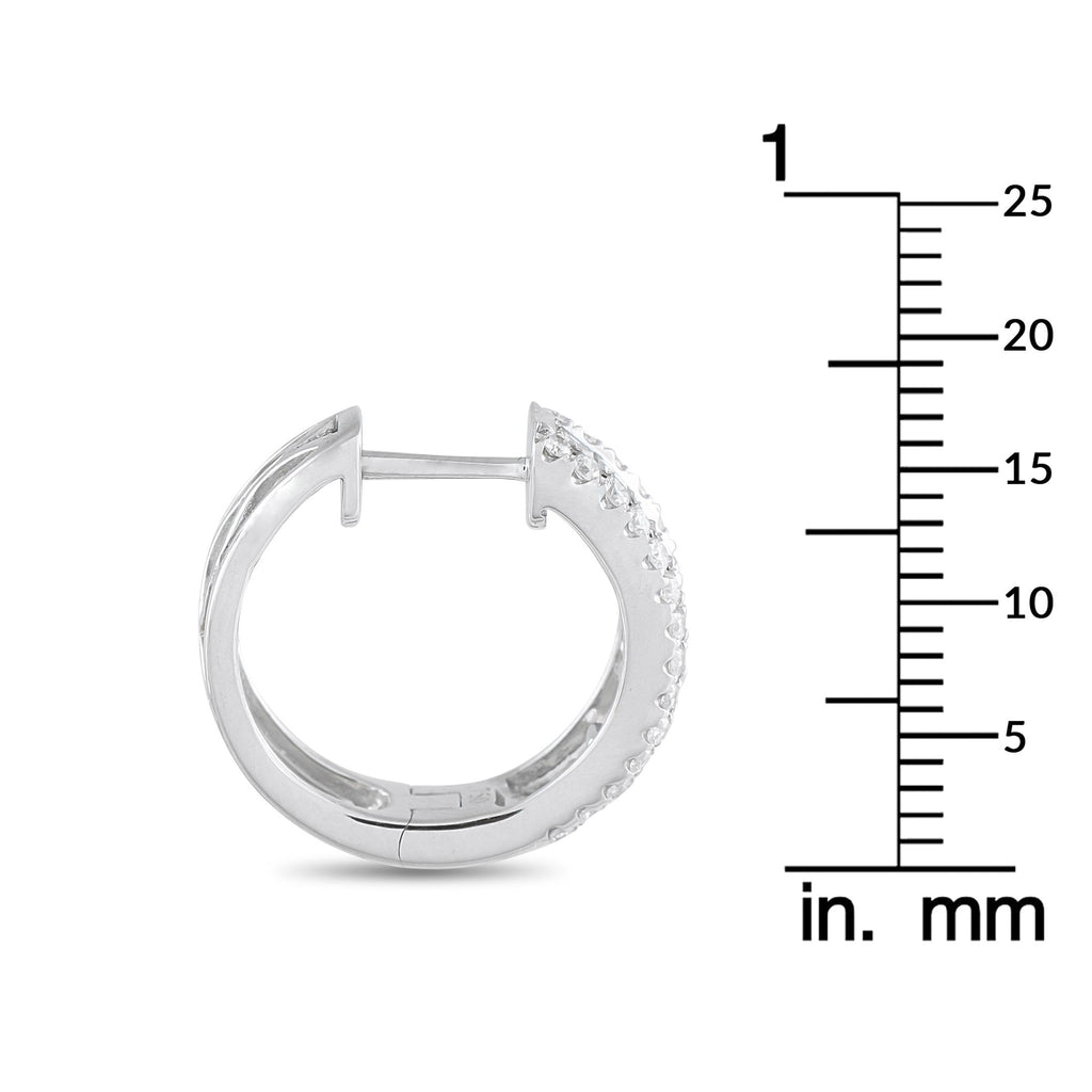 Exclusive 18K White Gold 1.60ct Diamond Earrings