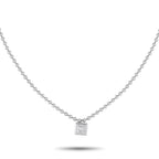 Exclusive 18K White Gold 0.52ct Diamond Necklace – This sophisticated necklace offers contemporary elegance