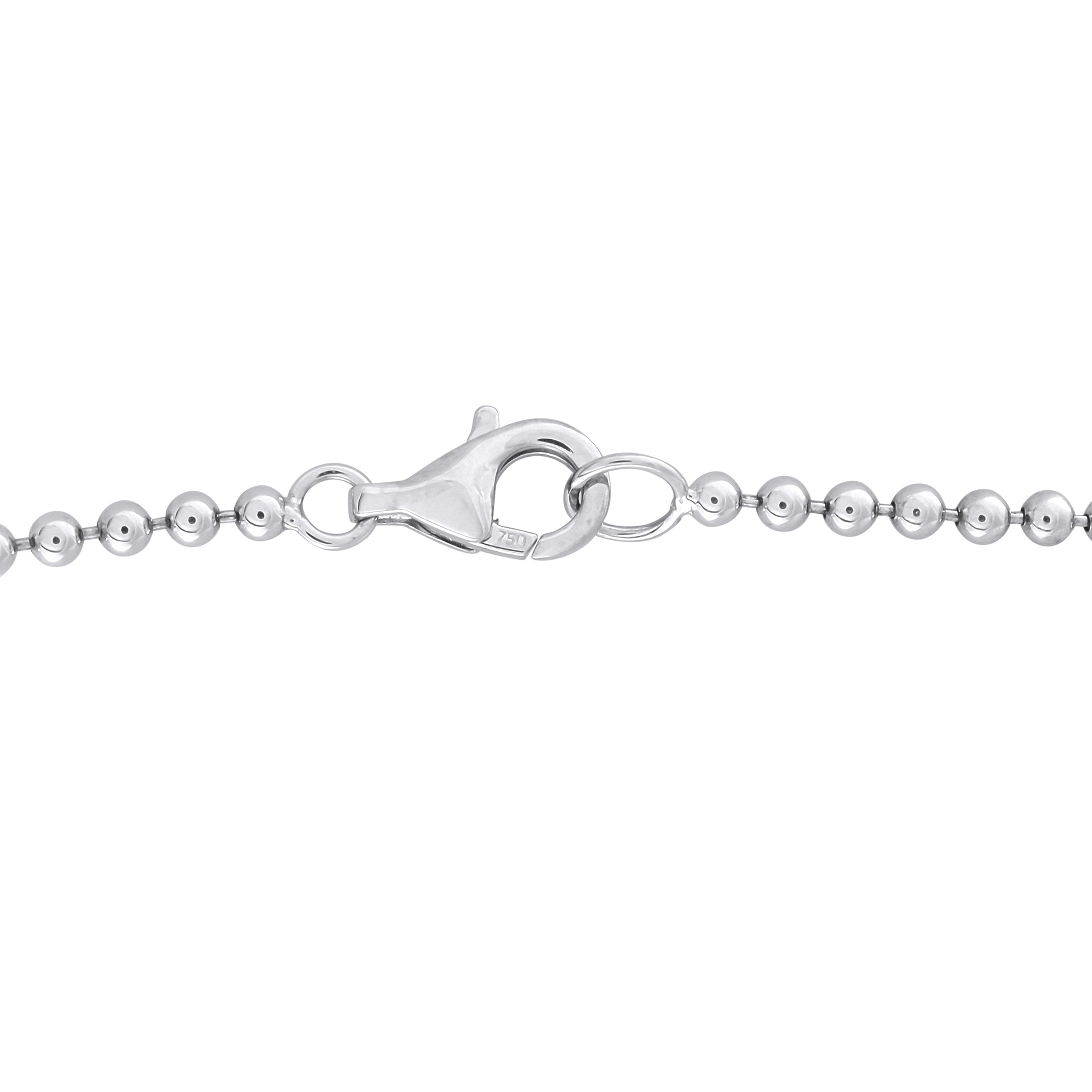 18K White Gold 0.52ct Diamond Necklace