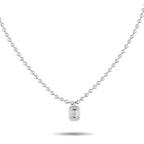 Exclusive 18K White Gold 0.52ct Diamond Necklace – An understated design makes this necklace ideal for everyday wear