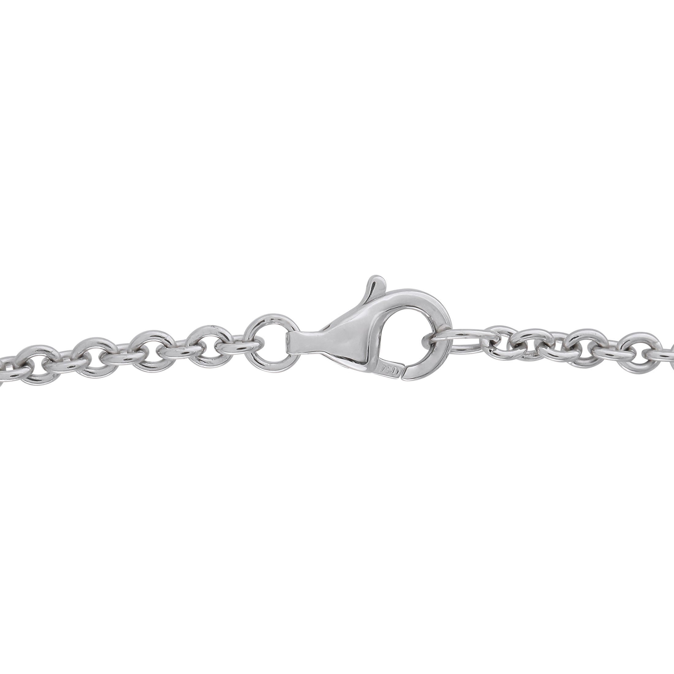 18K White Gold 1.70ct Diamond Necklace