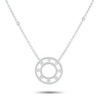 Exclusive 18K White Gold 1.25ct Diamond Necklace