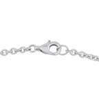 18K White Gold 1.25ct Diamond Necklace