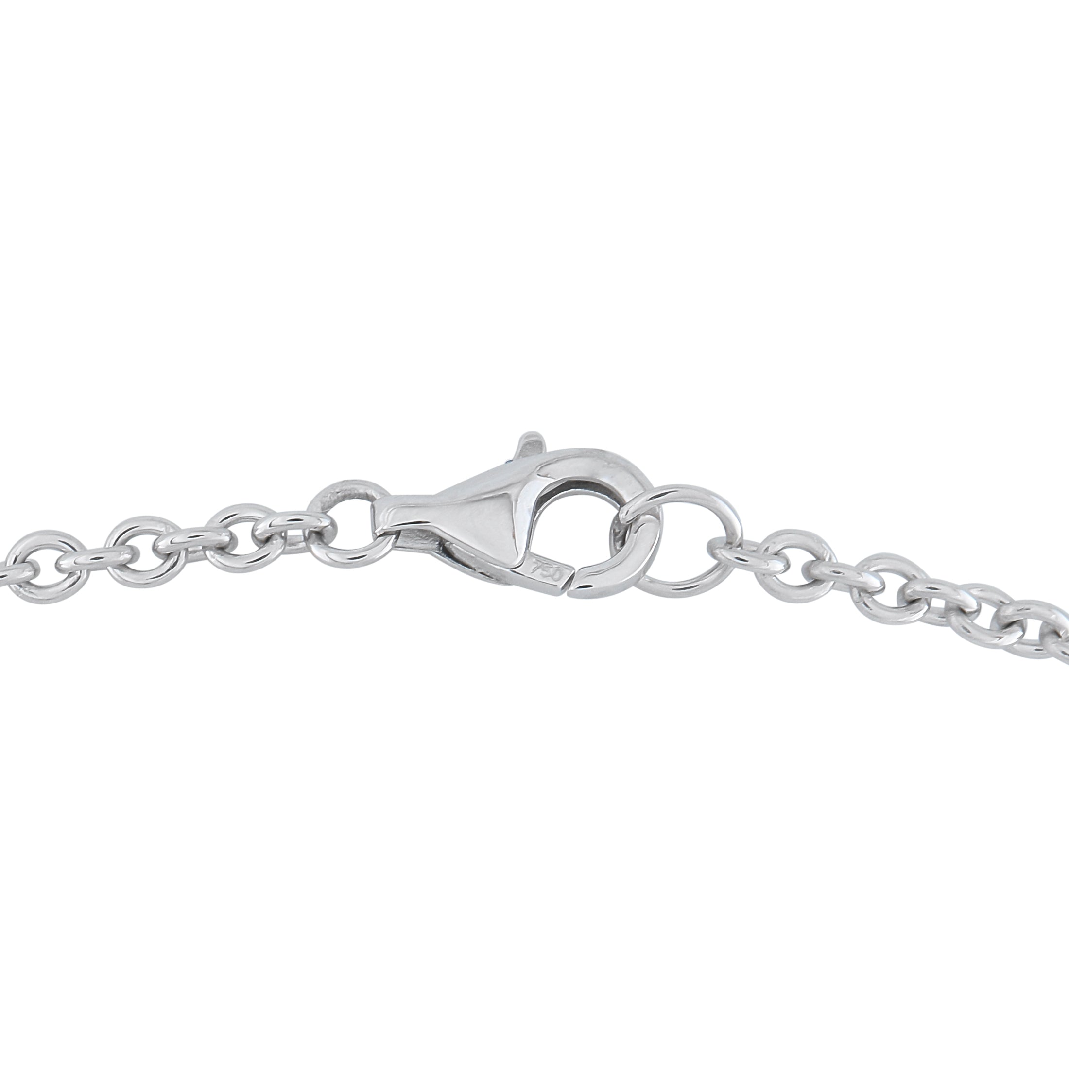 18K White Gold 1.25ct Diamond Necklace