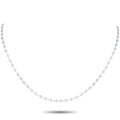 18K White Gold 1.90ct Diamond Necklace