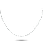 18K White Gold 1.90ct Diamond Necklace