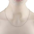 Exclusive 18K White Gold 2.15ct Diamond Necklace