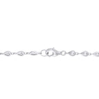Exclusive 18K White Gold 7.10ct Diamond Necklace