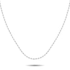 Exclusive 18K White Gold 4.50ct Diamond Necklace – This necklace is ideal for anyone who appreciates understated elegance