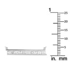 Exclusive 18K White Gold 1.10ct Diamond Bar Link Necklace