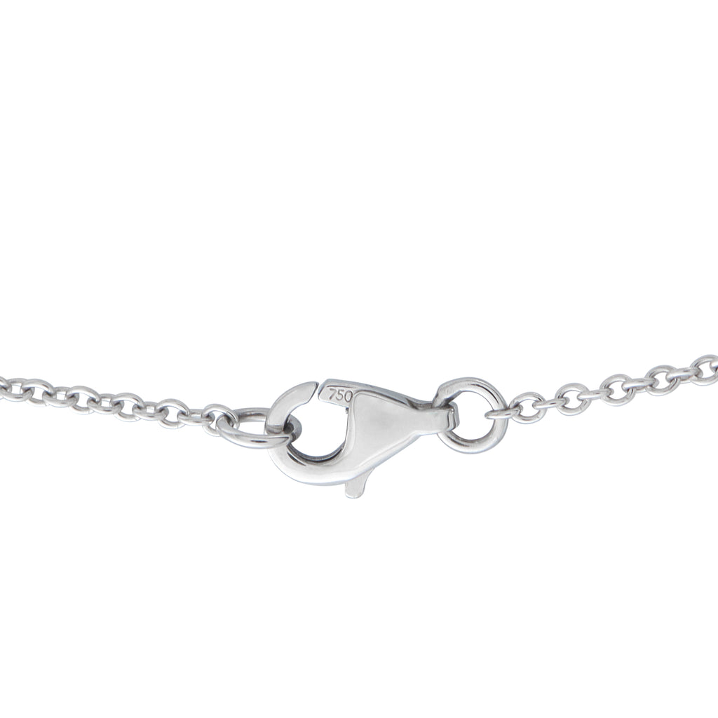 18K White Gold 4.75ct Diamond Necklace