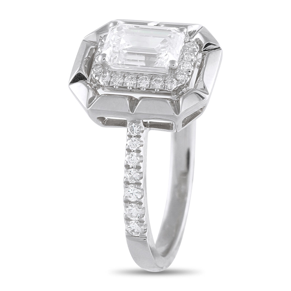 18K White Gold 1.27ct Diamond Ring