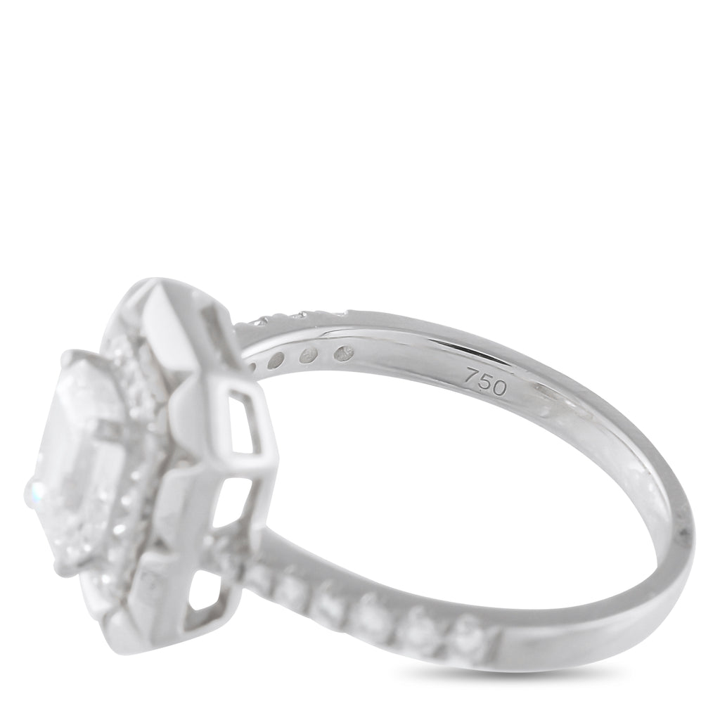 18K White Gold 1.27ct Diamond Ring