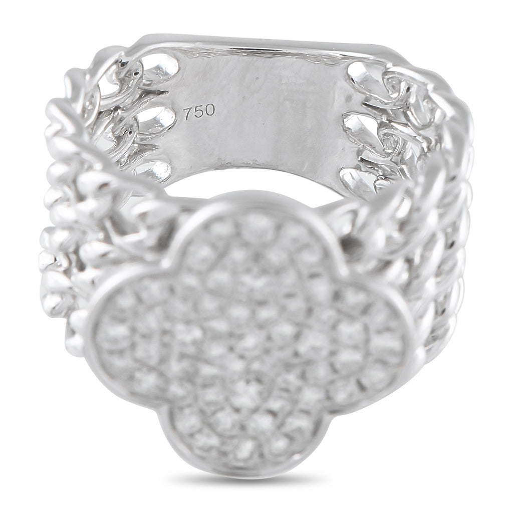 Exclusive 18K White Gold 0.70ct Diamond Ring