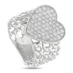 Exclusive 18K White Gold 0.68ct Diamond Ring – Put your love boldly on display with this impeccably crafted ring