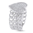 Exclusive 18K White Gold 0.68ct Diamond Ring