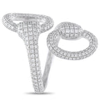 Exclusive 18K White Gold 2.10ct Diamond Ring
