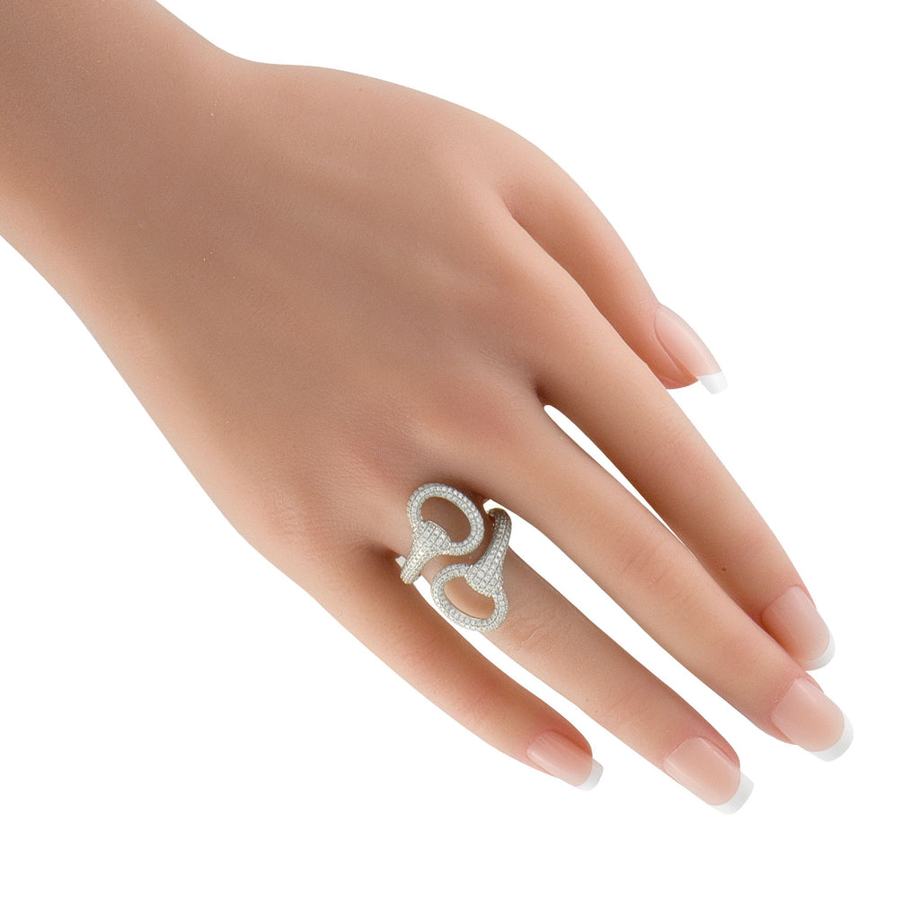 Exclusive 18K White Gold 2.10ct Diamond Ring